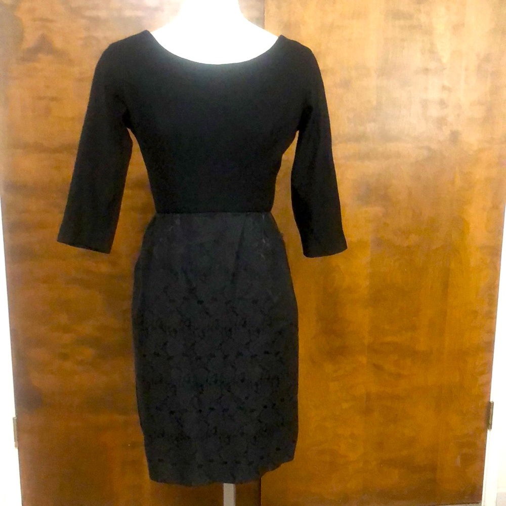 Vintage 1950’s Classic Black Dress